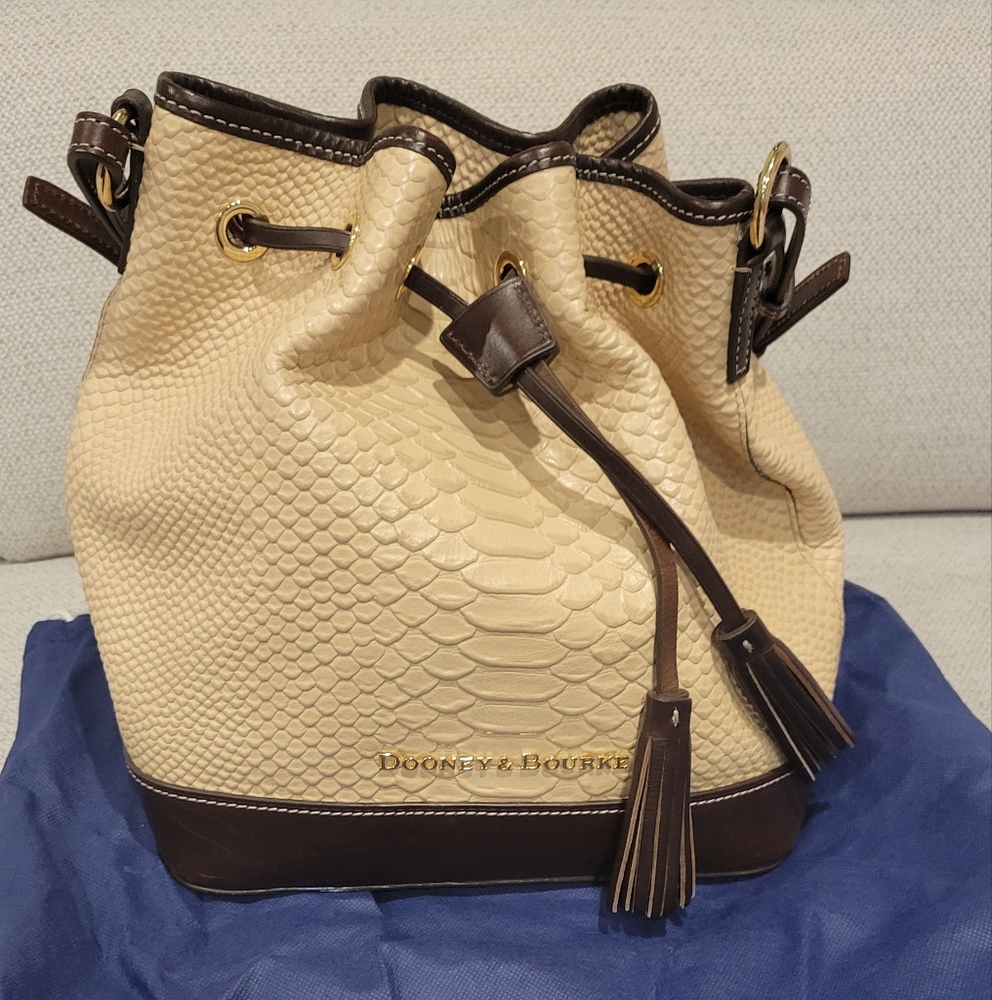 Dooney and Bourke Snake Print Purse